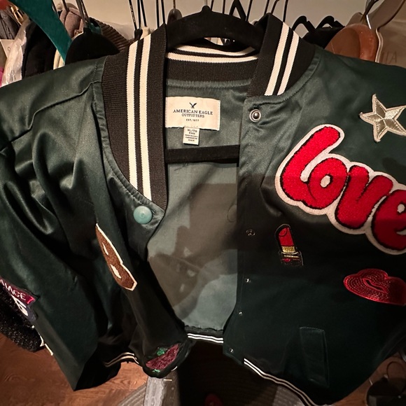 American Eagle Bomber Jacket - Picture 4 of 6